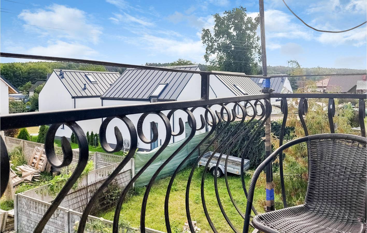 Ganze Ferienwohnung, Ferienwohnung für 6 Personen mit Terrasse in Wisełka, Stettiner Haff