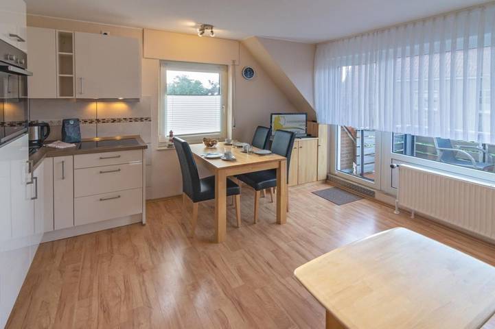 Ferienwohnung für 3 Personen, mit Balkon in Norddeich