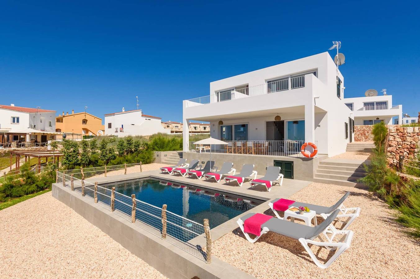 Villa pour 8 personnes in Cala Blanes, Ciutadella