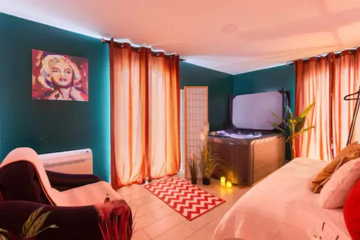 Apartamento de vacaciones para 4 personas, con jacuzzi y balcón - 1