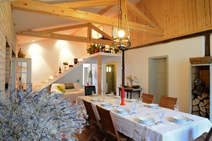 Chambre d’hôte pour 2 personnes, avec jardin et terrasse, animaux acceptés