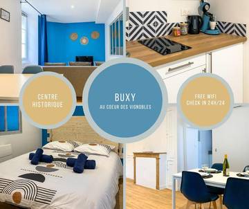 Gîte pour 4 personnes à Buxy