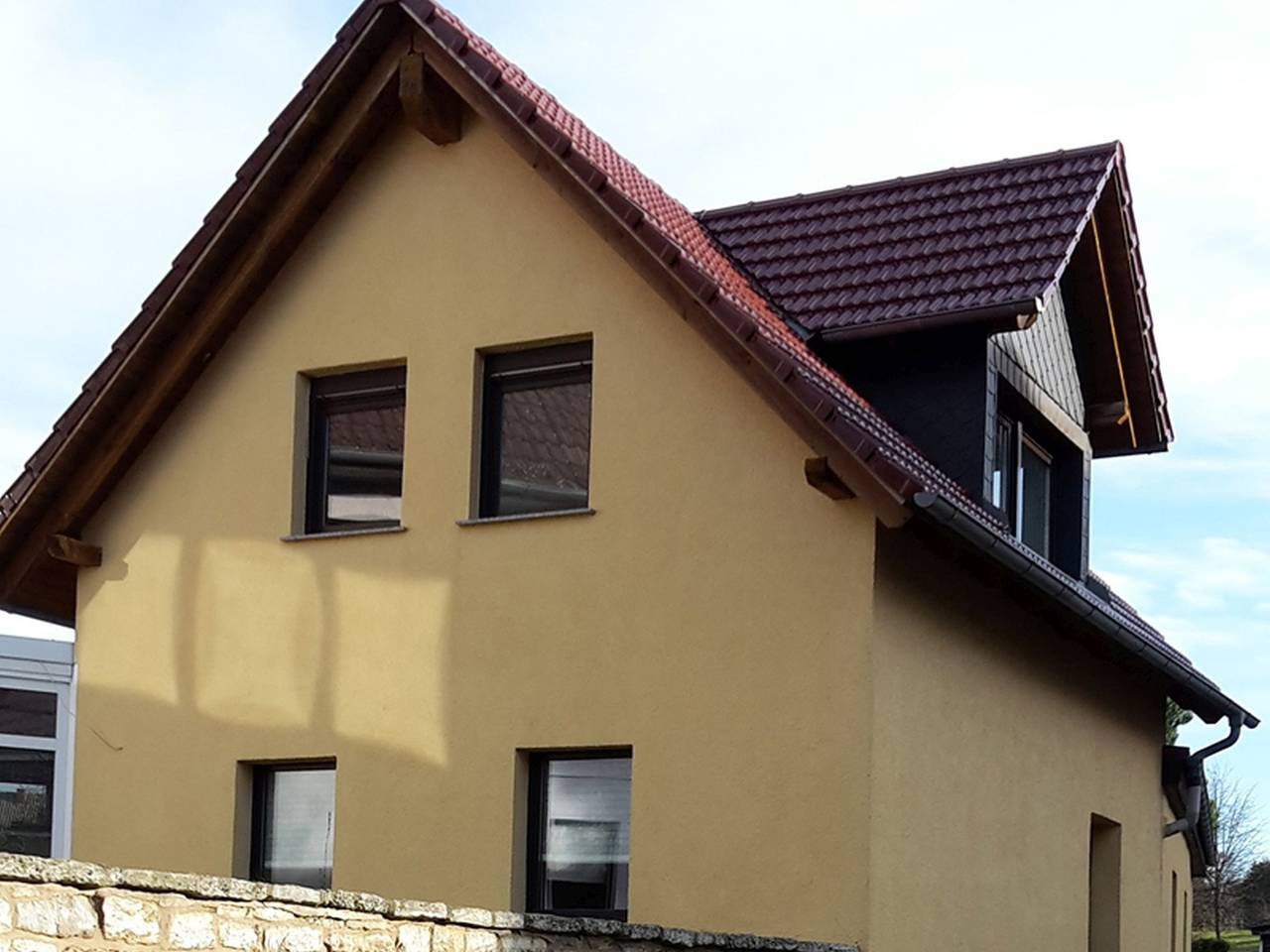 Ganze Ferienwohnung, Ferienhaus zu Wohlsborn nahe Weimar - Ferienhaus, 120qm, mit 3 Schlafzimmer, max. 6 Personen in Am Ettersberg, Weimarer Land