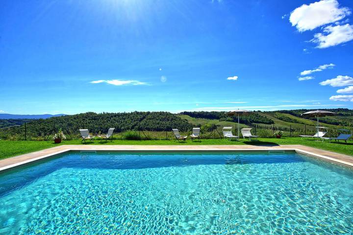 Holiday letting for 2 people, with pets in San Gimignano