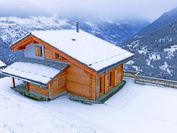 Maison de campagne pour 6 personnes, avec terrasse et jardin à Hérémence