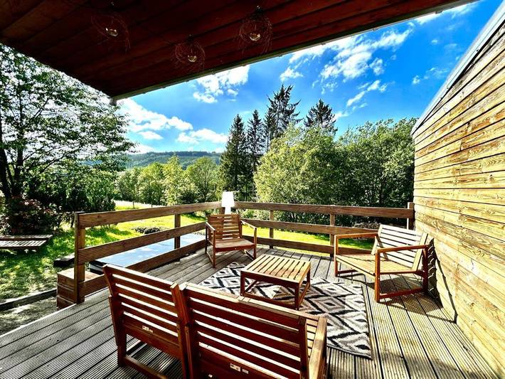 Gîte pour 2 personnes, avec jardin ainsi que vue et terrasse dans Moulin du Ruy - 4