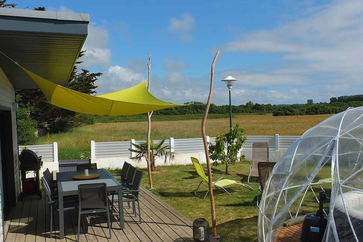 Maison de vacances pour 10 personnes, avec jacuzzi et jardin à Saint-Gilles-Croix-de-Vie