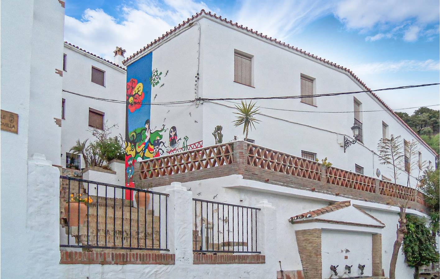 Apartamento vacacional entero, Apartamento con terraza central, piscina y WiFi in Genalguacil, Provincia de Málaga