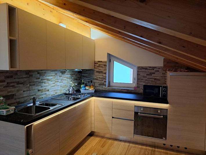 Appartamento per 6 persone, con Balcone e Terrazza nonché Panorama a Calalzo di Cadore