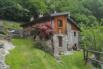 Gîte pour 4 personnes, avec jardin, animaux acceptés à Capo di Ponte