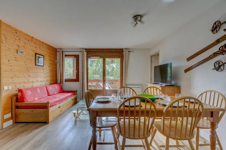 Gîte pour 8 personnes, avec balcon ainsi que sauna et piscine à Flumet - 4