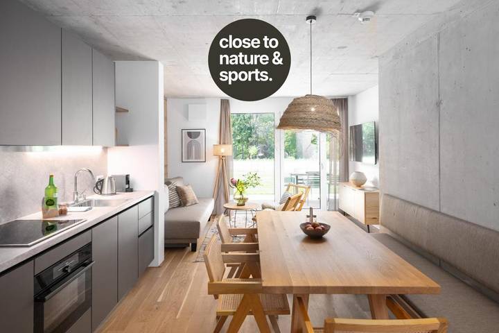 Ferienwohnung für 2 Personen, mit Sauna und Terrasse, mit Haustier