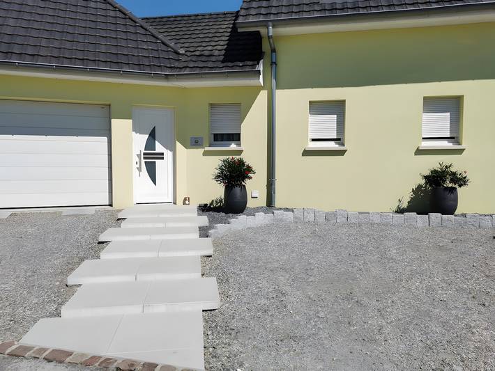Appartement entier, Appartement « Gîte De L'oie Blanche » avec Wi-Fi et climatisation in Blodelsheim, Région de Guebwiller