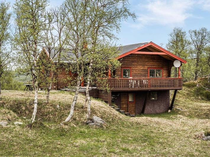 Ferienhaus für 8 Personen, mit Balkon und Sauna in Nordschweden