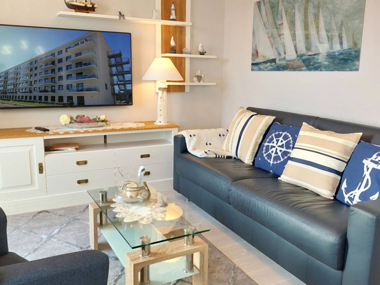 Ganze Ferienwohnung, Haus Meersinn, Whg. 521 - Haus Meersinn, Whg. 521 in Prora, Binz