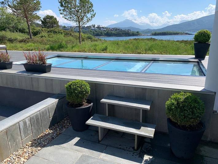 Villa für 8 Personen, mit Sauna und Garten sowie Pool und Ausblick in Ålesund - 4
