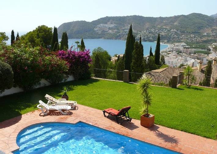 Villa pour 10 personnes, avec Balcon/Terrasse à La Herradura