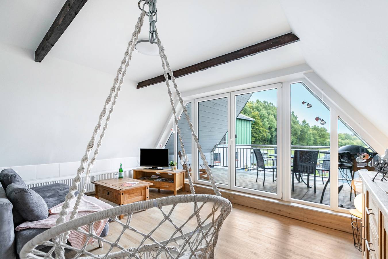 Ganze Wohnung, Apartment 'Carolin Witt' mit Balkon und Wlan in Großsolt, Grünes Binnenland