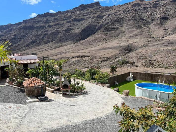 Casa rural para 5 personas, con piscina además de vistas y jardín en Mogán - 2