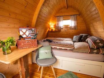 Ferienhaus für 2 Personen, mit Ausblick und Sauna sowie Terrasse und Garten in Hessen
