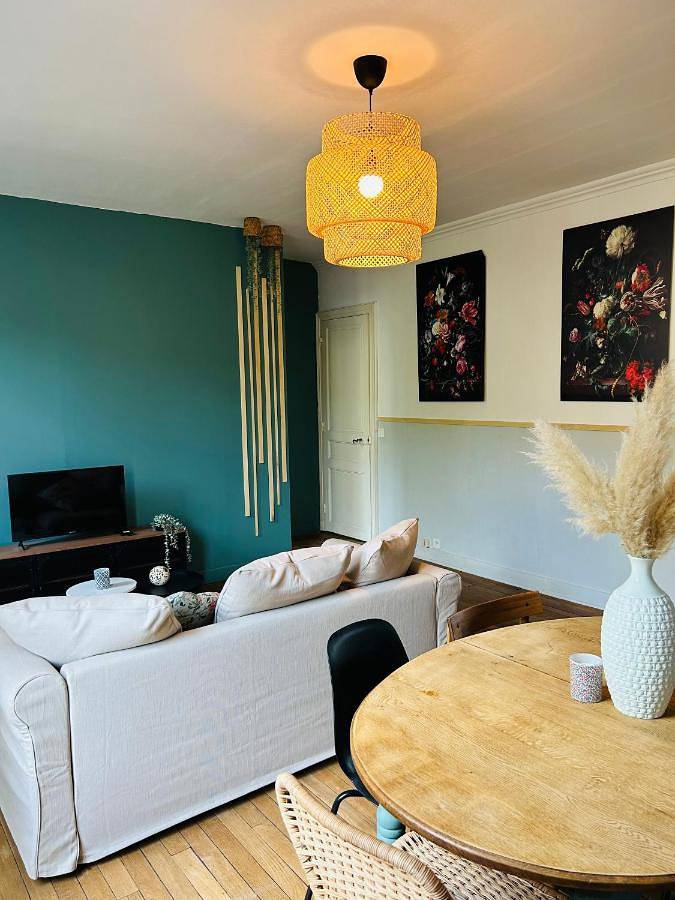 Gîte pour 6 personnes, avec balcon et vue à Rethel - 3