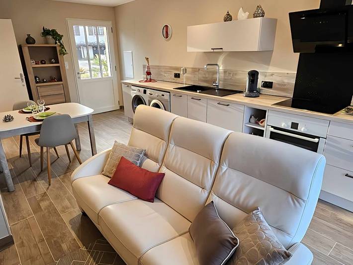 Gîte pour 2 personnes, avec terrasse et jardin