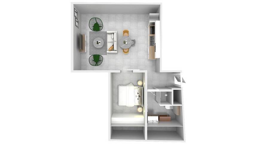 Gîte pour 4 personnes à Charbonnières-les-Bains - 4