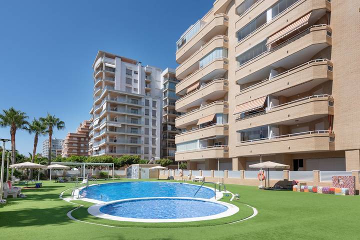 Apartamento para 4 personas, con Jardín y Piscina para niños en Marina d'Or