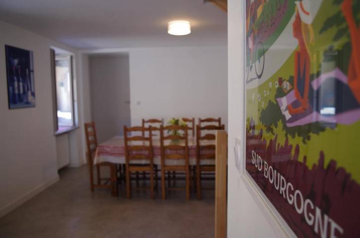 Location de vacances pour 8 personnes, avec jardin à Lugny - 3