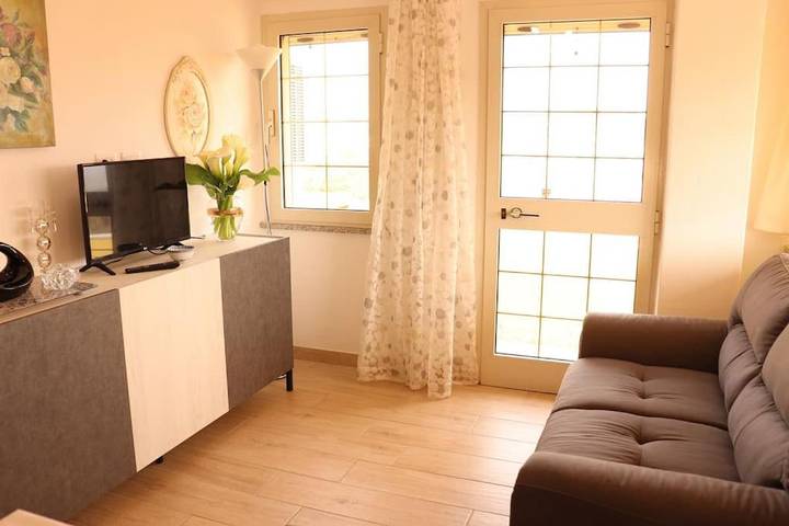 Gîte pour 4 personnes, avec balcon et vue à Sant'Antonio di Gallura