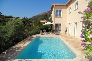 Location de vacances pour 8 personnes, avec terrasse, animaux acceptés dans Agay