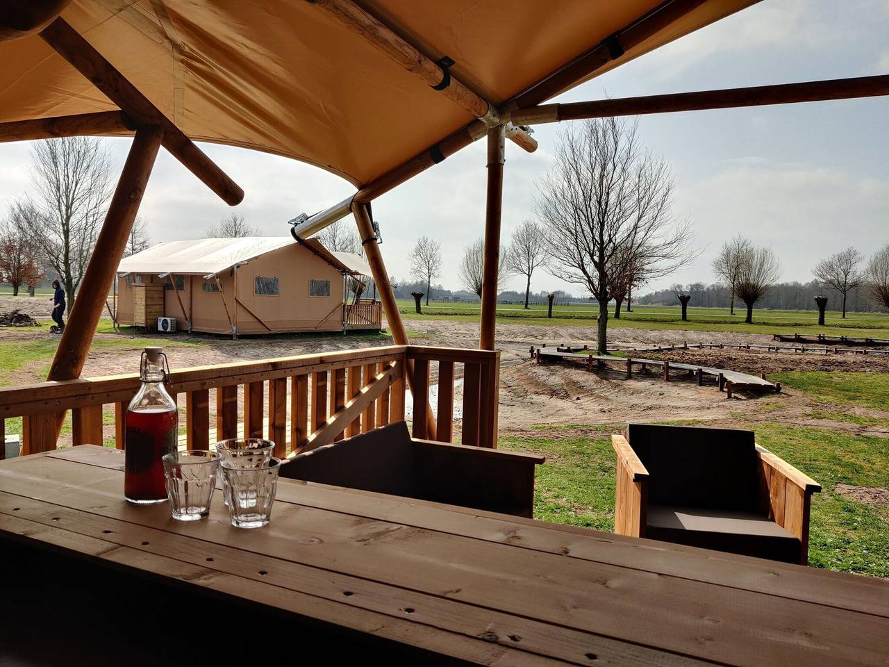 Forest-Edge Glamping Tent in Bant, IJsselmeer
