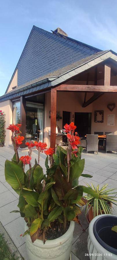 Location de vacances pour 6 personnes, avec Terrasse ainsi que Jardin et Vue à Herbeumont