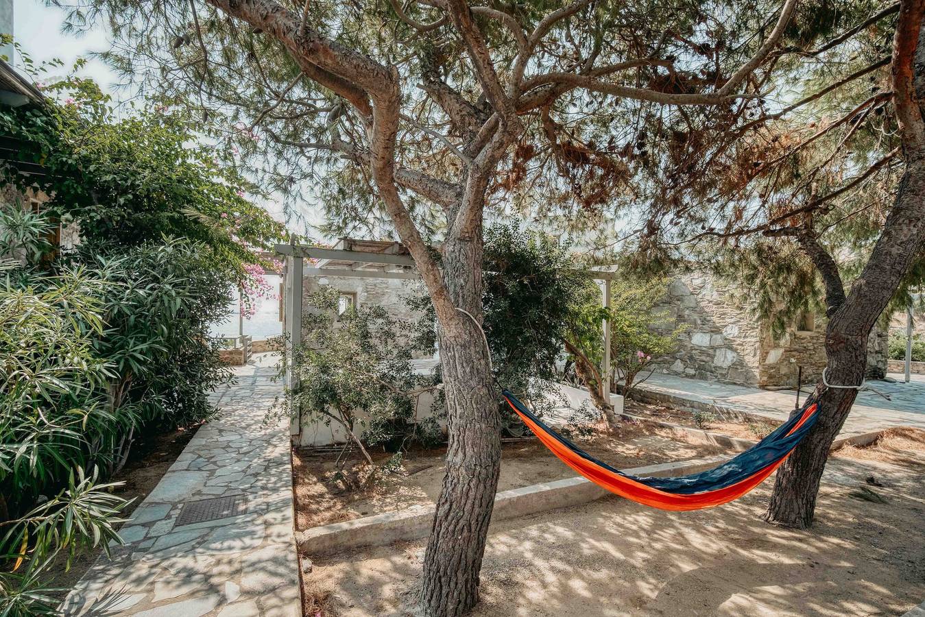 Casa vacanze 'Karavi' con terrazza privata, balcone e aria condizionata in Ramos, Cicladi