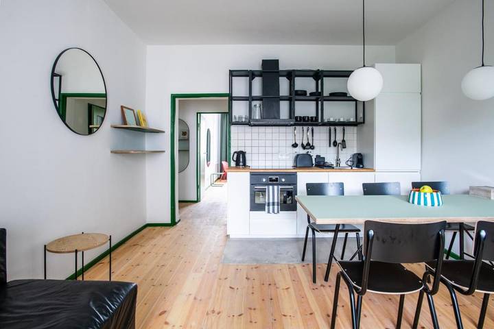 Apartamento para 9 personas, con vistas y terraza en Berlin Wedding