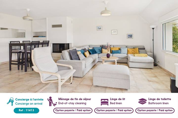 Ferienhaus für 14 Personen, mit Garten und Terrasse in der Bretagne - 4