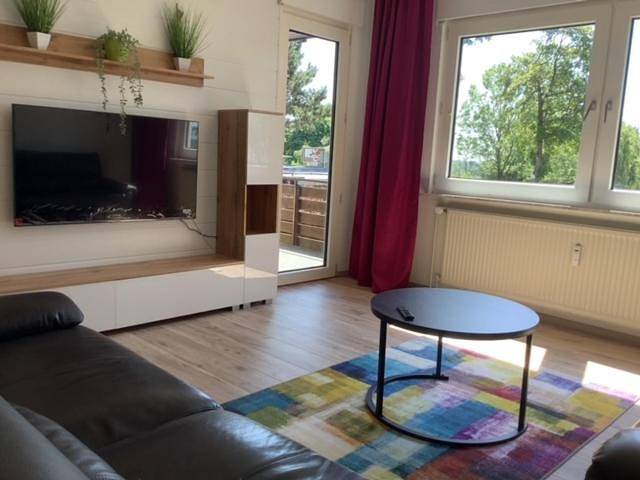 Ferienwohnung für 5 Personen, mit Balkon und Terrasse sowie Garten und Ausblick in Hohegeiß