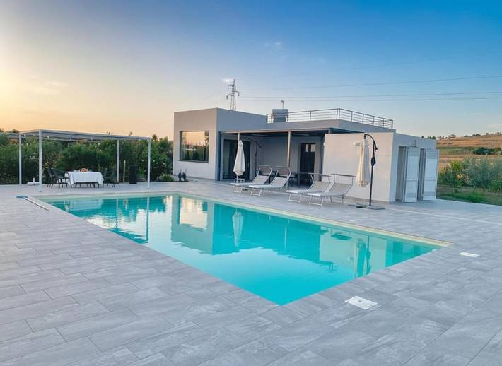 Villa per 8 persone, con giardino e piscina nonché panorama - 1