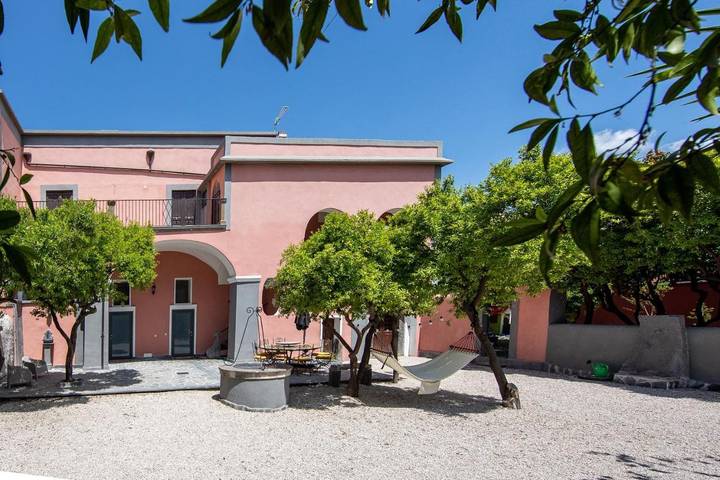 B&b per 6 persone, con Terrazza e Giardino nonché Panorama a Boscoreale