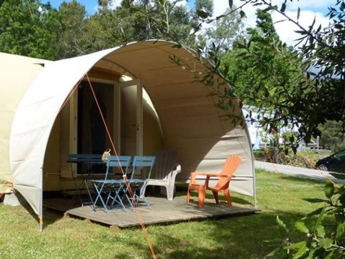 Tente pour 4 personnes, avec bassin pour enfant en Ardèche - 3