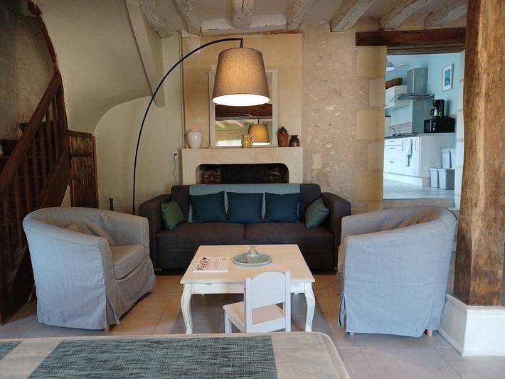 Gîte pour 6 personnes, avec terrasse et jardin à Saint-Aignan - 2