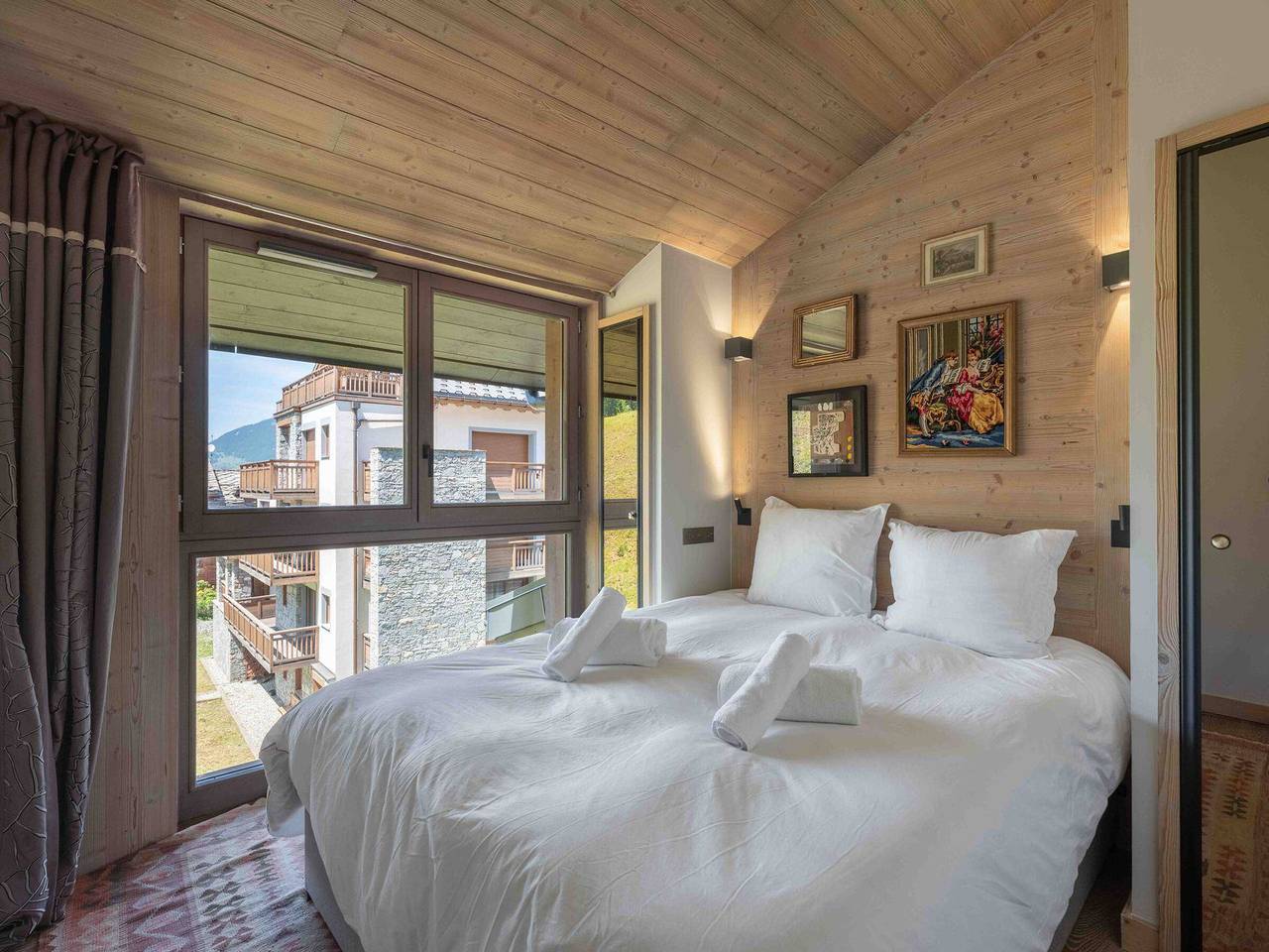 Ganze Wohnung, Moderne Wohnung in Courchevel, nahe Lift, Wi-Fi, Parkplatz in Saint-Bon-Tarentaise, Les Trois Vallées