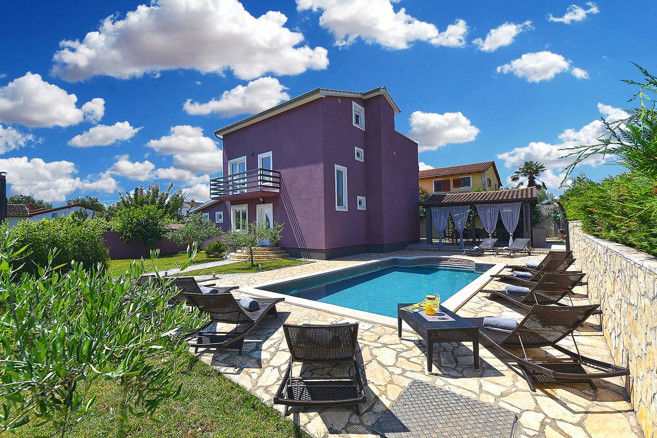 Villa für 12 Personen mit Balkon in Tar-Vabriga, Porec und Umgebung