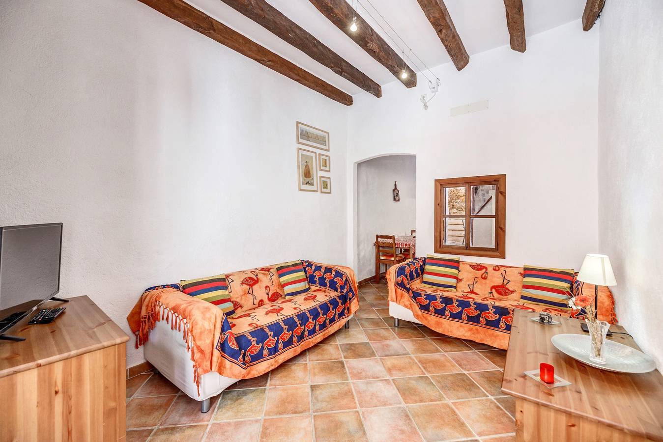 Casa central da cidade "Casa General Perez" com pátio interior in Pollença Cidade, Pollença