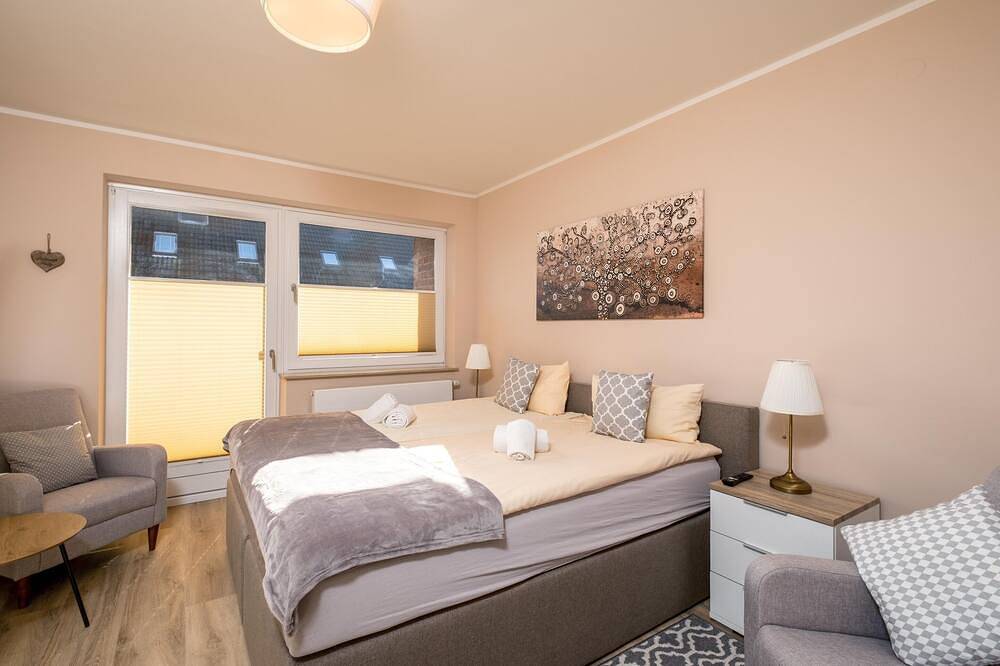 Doppelzimmer im Gästehaus Kleines Stadtidyll in Geesthacht, Kreis Herzogtum Lauenburg