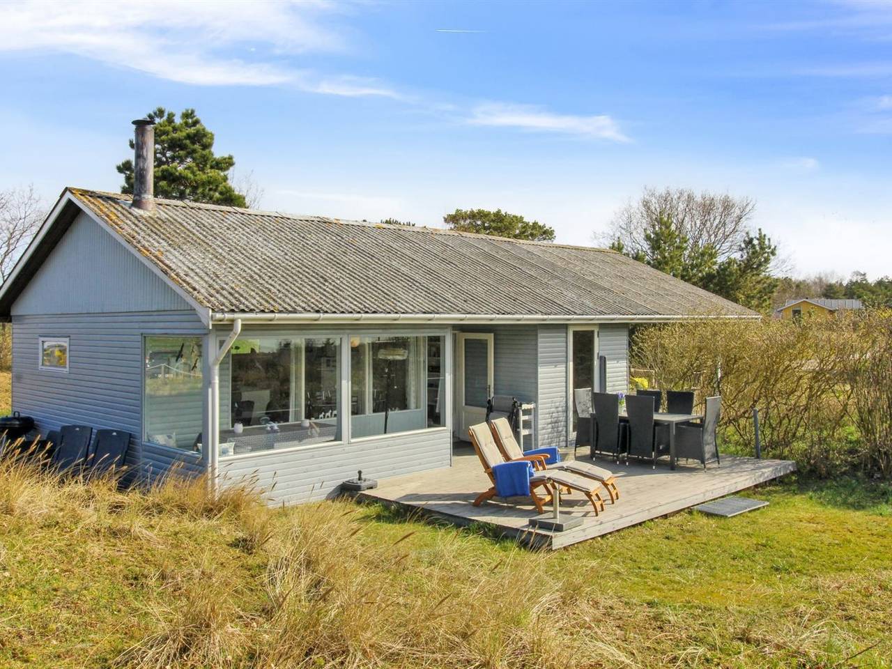 "Bondi" - 150m from the sea in Boderne, Aakirkeby