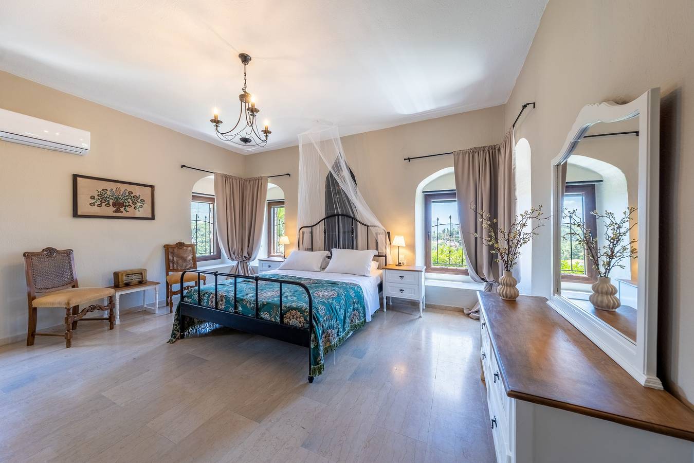 Entire apartment, Apartment 'Old Manor House 1' with Sea View, Wi-Fi and Air Conditioning in Syvota, Thesprotia region