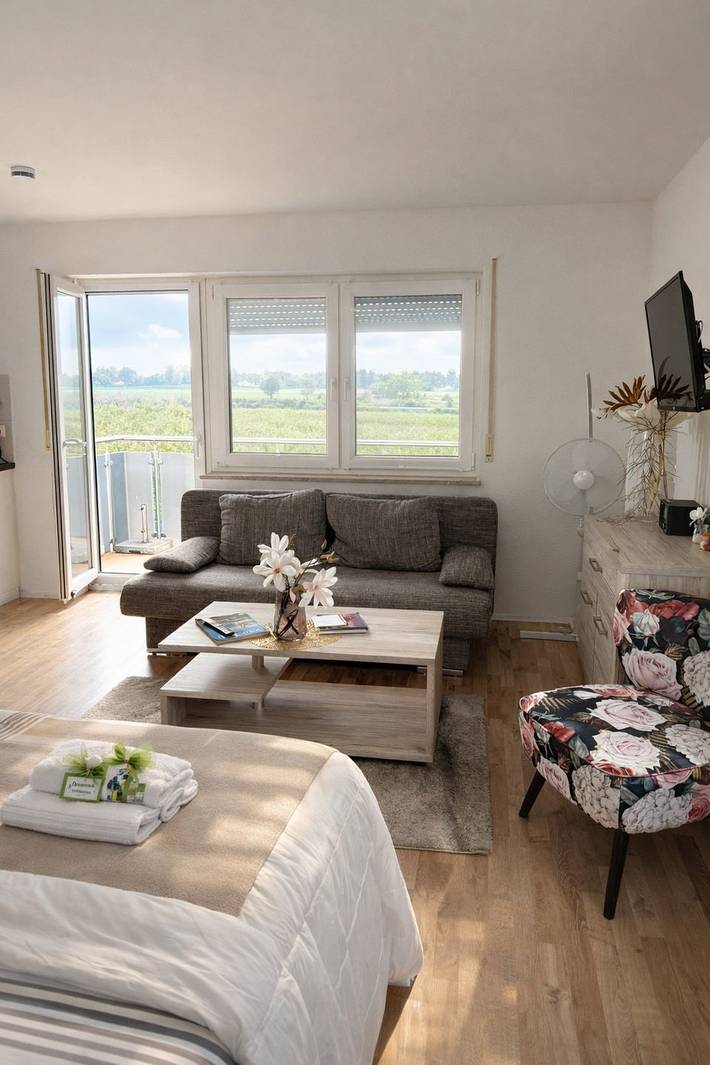 Ganze Wohnung, Ferienwohnung 8 im Haus Naturzeit – Komfort und Ruhe in Friedrichshafen, Region Bodensee-Oberschwaben