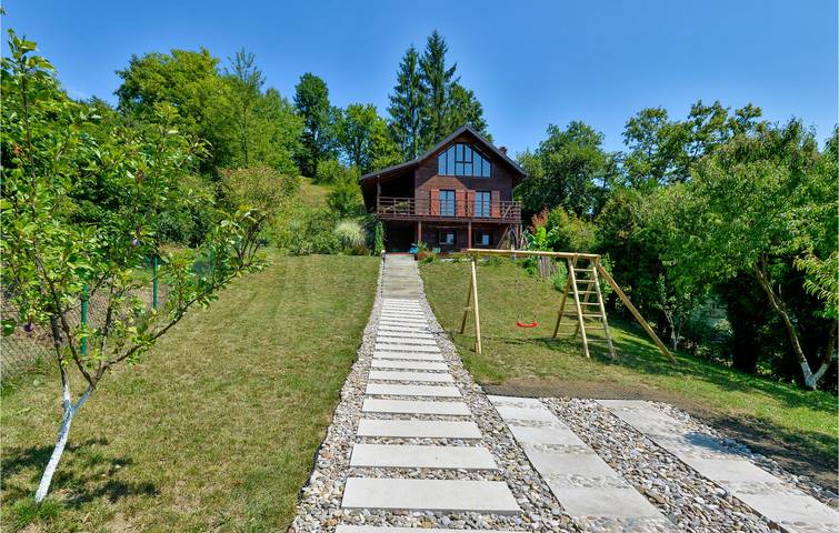 Ferienhaus für 7 Personen, mit Garten und Terrasse sowie Ausblick, mit Haustier - 1