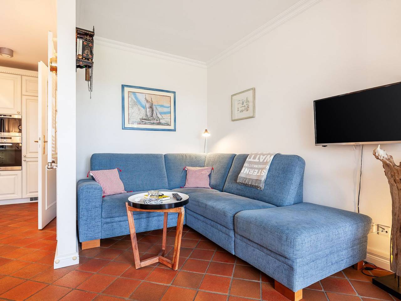 Ganze Ferienwohnung, Hausteil Tornerose - Heidsandschier-Hausteil Tornerose in Witsum, Föhr